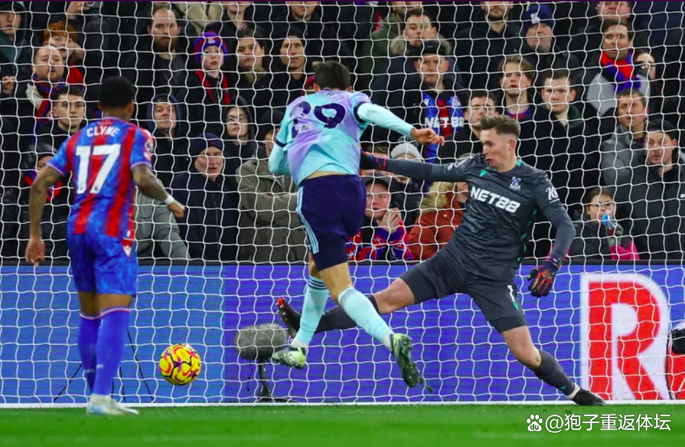 -水晶宫客场逼平阿森纳，结束五连败